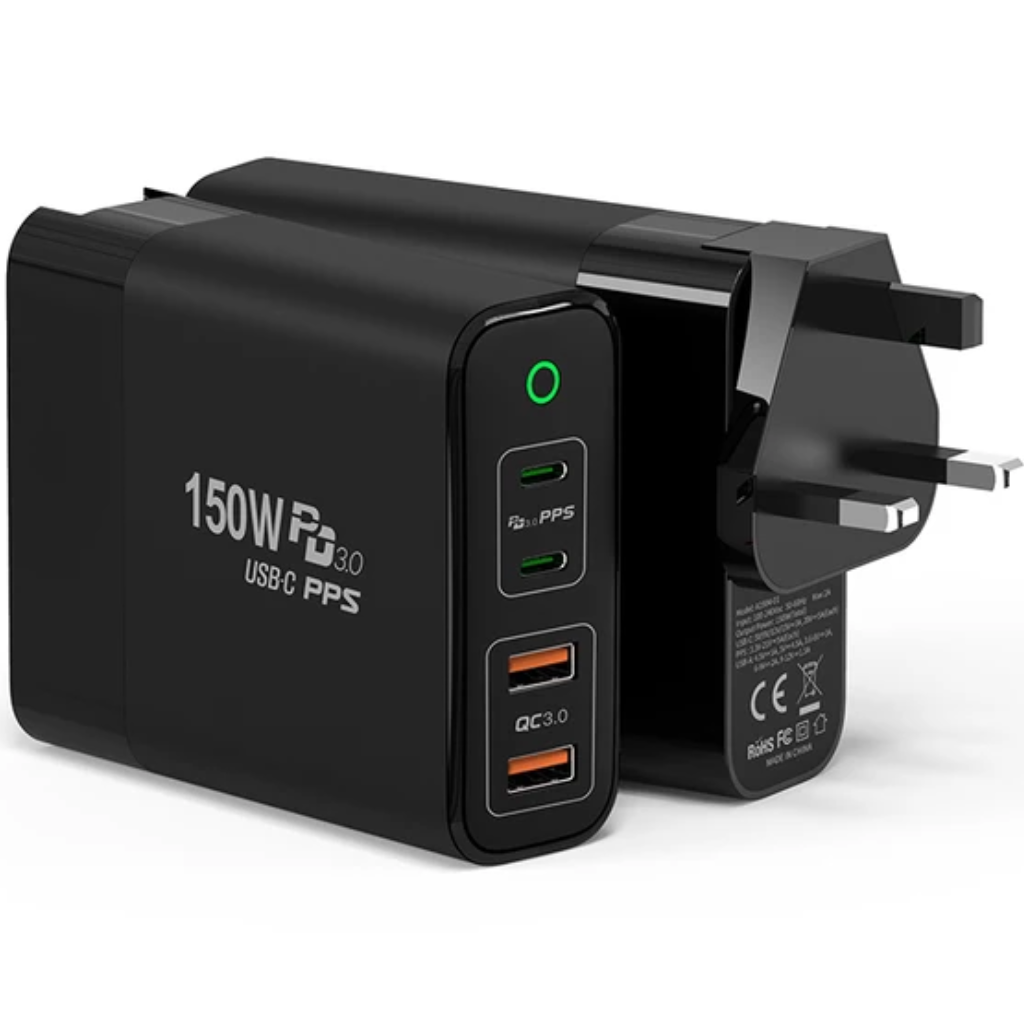 Fast Charge Plug (150W) with UK Adapter