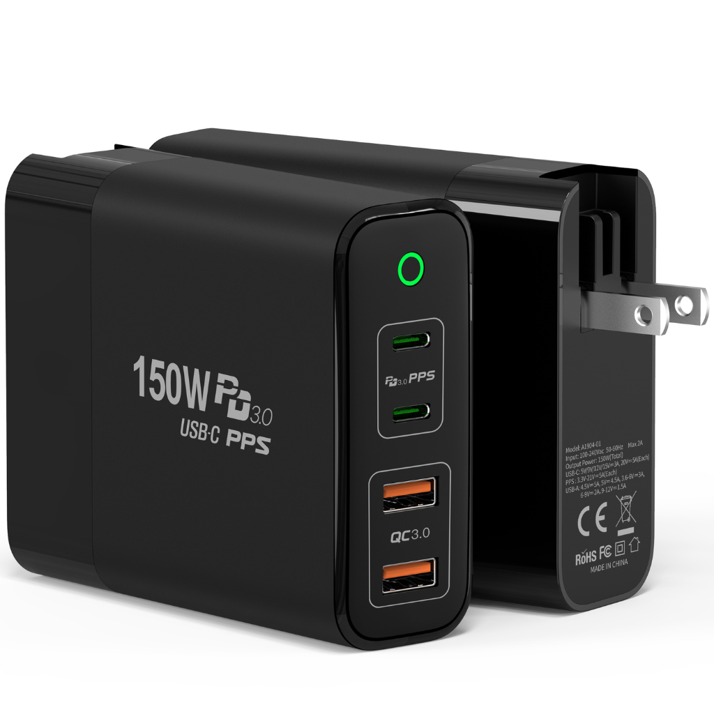 Fast Charge Plug (150W) with UK Adapter