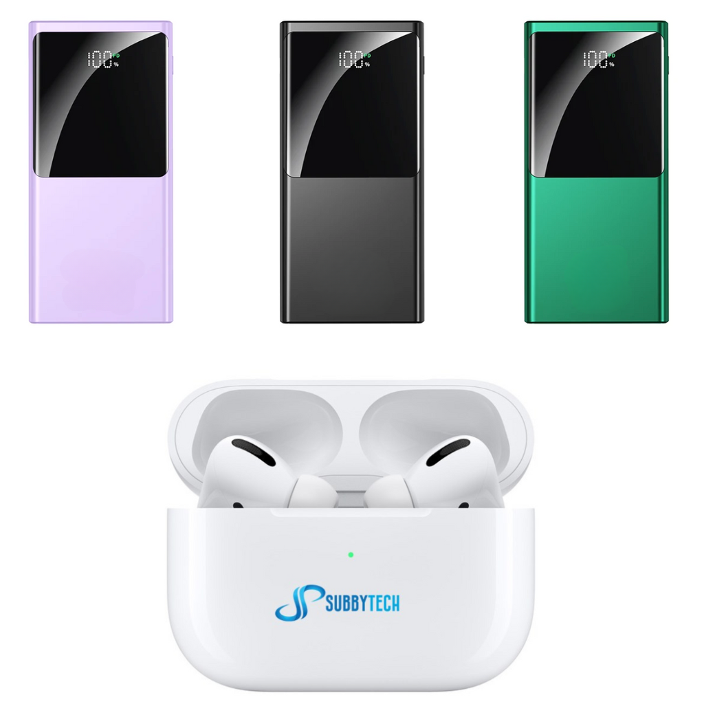 Earphones (v2.0) and Fast Charge 20k Power Bank bundle deal