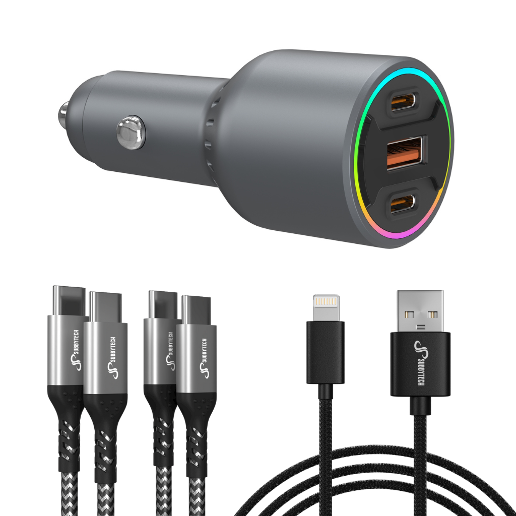 In-Car Charging Family Pack (160W)