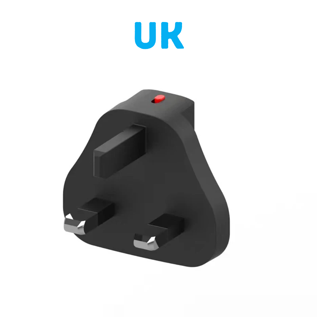 Fast Charge Plug UK adapter