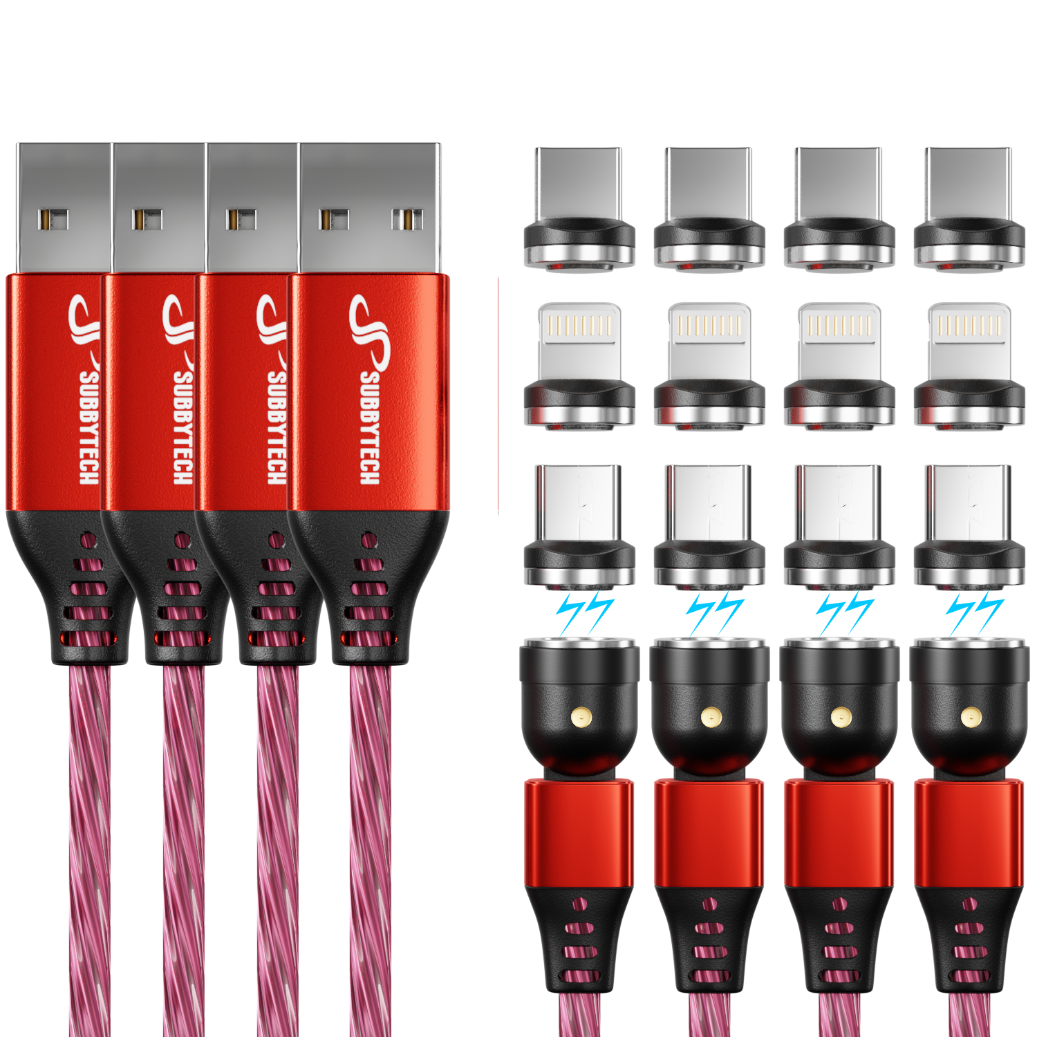 CliX Light up charging cables