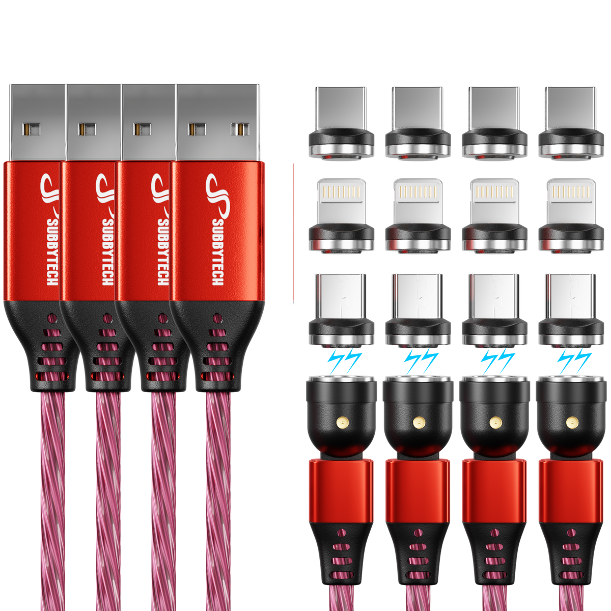 CliX Light up charging cables