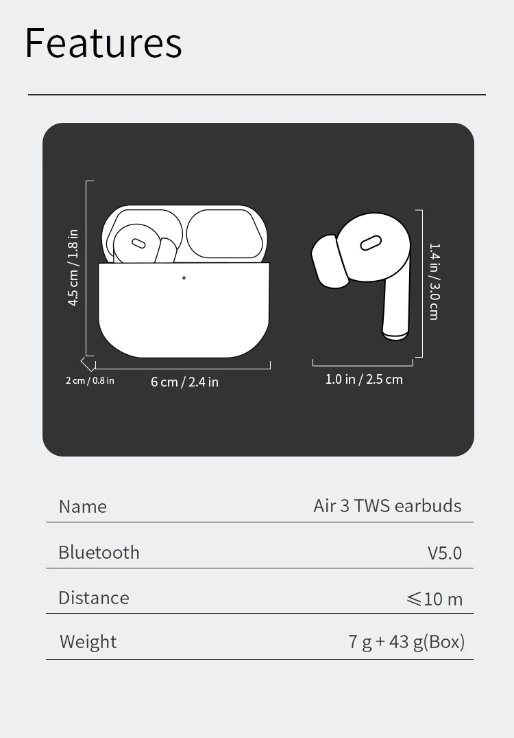 Wireless Noise Cancelling Earbuds 2.0